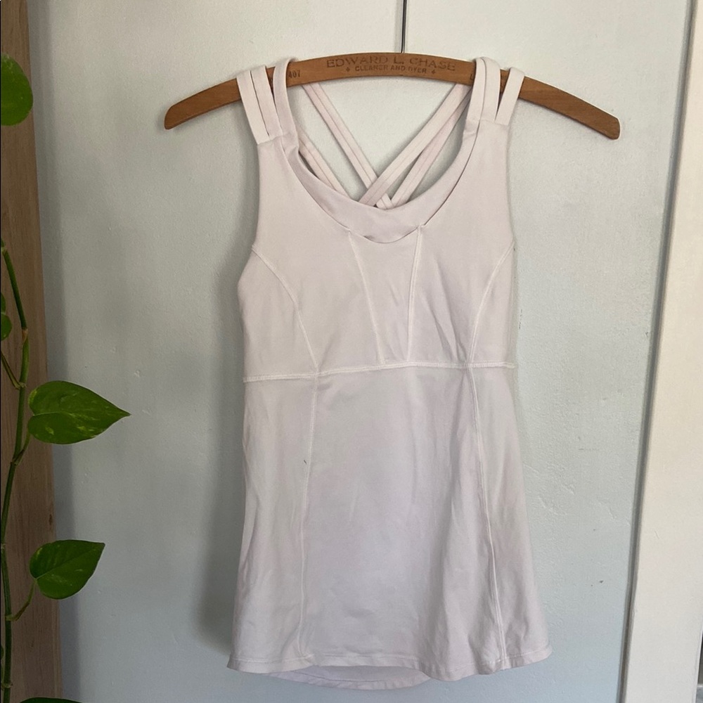 lululemon athletica White Tank Top